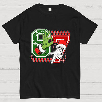Six Seven 6 7 Christmas Geek T-Shirt
