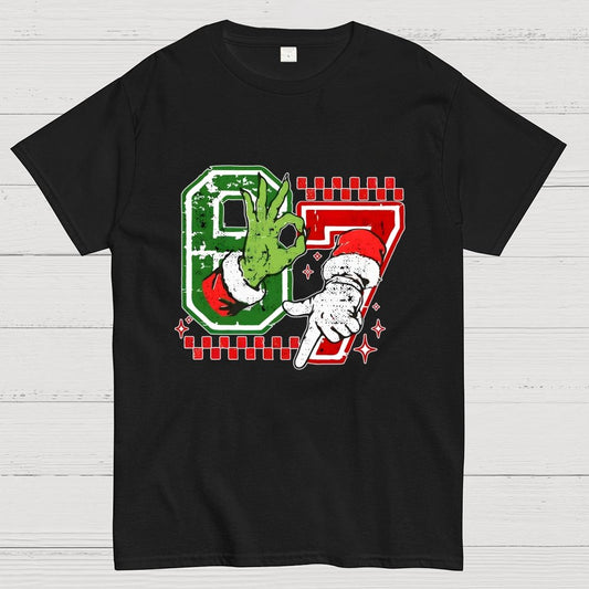 Six Seven 6 7 Christmas Geek T-Shirt