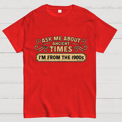 Ask Me About Ancient Times Geek T-Shirt