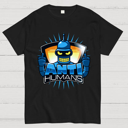 Anti Humans Geek T-Shirt
