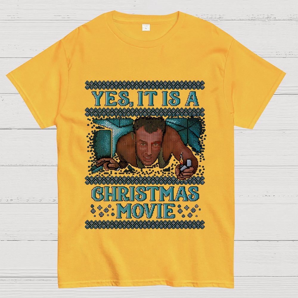 Gen-X Christmas Movie Geek T-Shirt