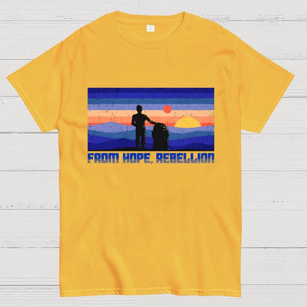 From Hope Rebellion Geek T-Shirt