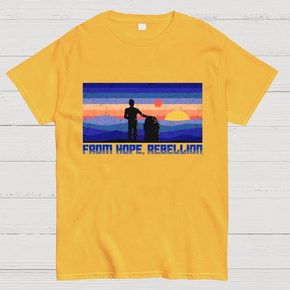From Hope Rebellion Geek T-Shirt