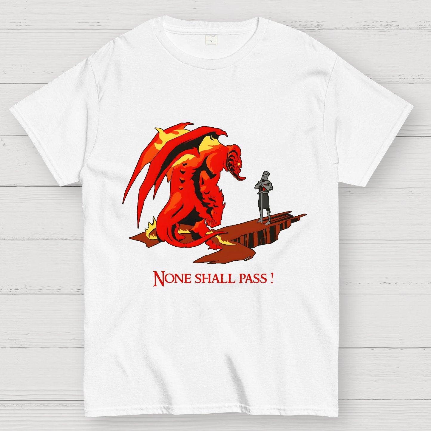 None Shall Pass Geek T-Shirt