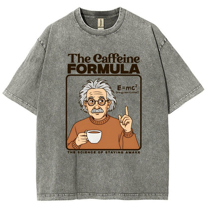 Caffeine Formula Vintage Distressed T-shirt