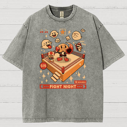 Retro Arcade Showdown Vintage Distressed T-shirt