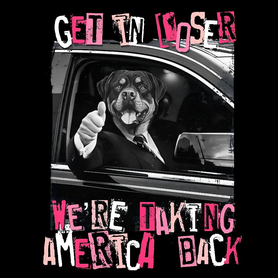 Get In Loser We're Taking America Back T-Shirt