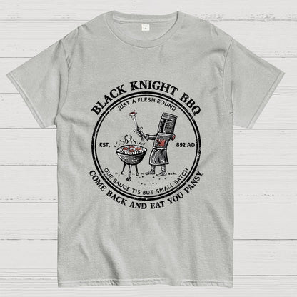 Black Knight BBQ Unisex Geek T-Shirt