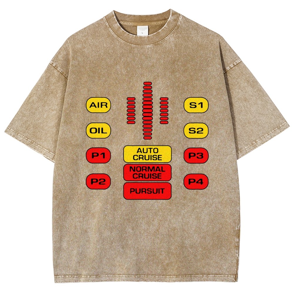 Kit Dashboard Supercar Vintage Distressed T-shirt