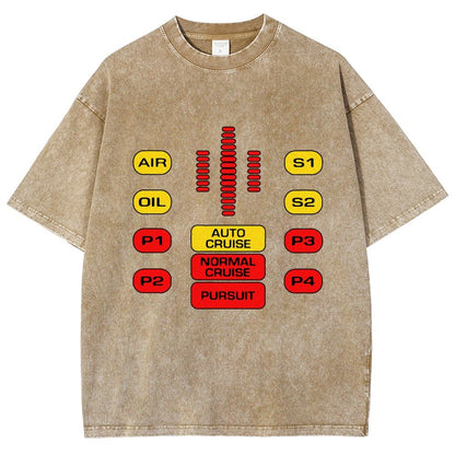 Kit Dashboard Supercar Vintage Distressed T-shirt