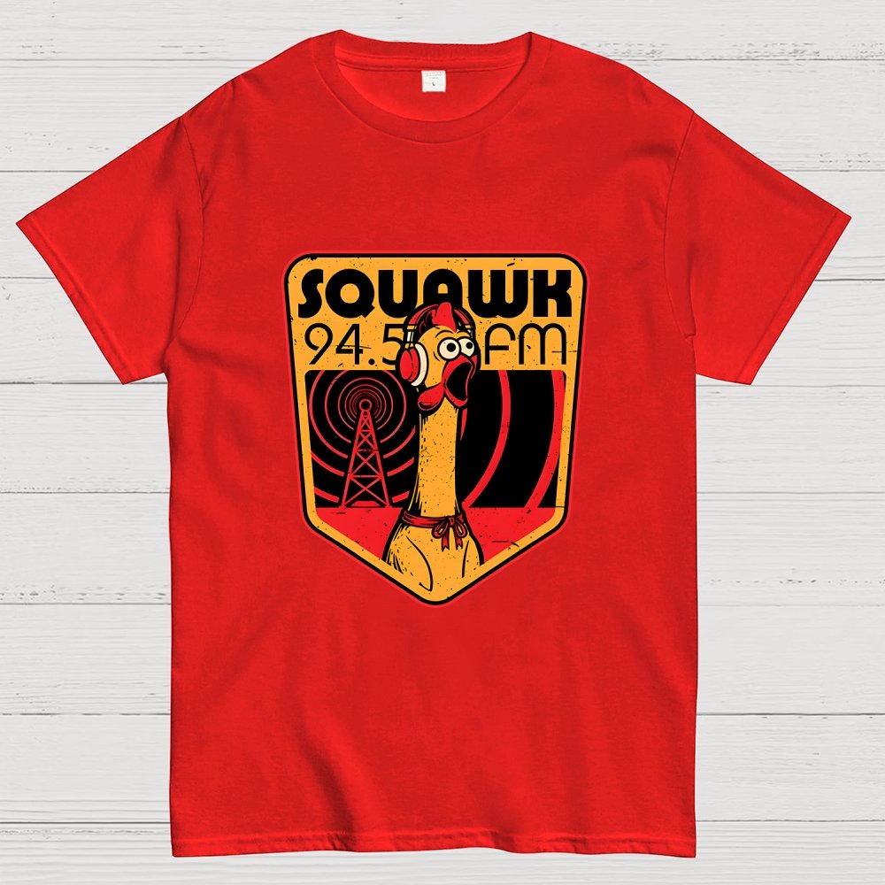 Chicken Radio TV Show Geek T-Shirt