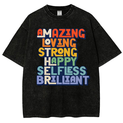 Amazing Mother Vintage Distressed T-shirt