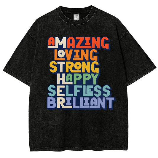 Amazing Mother Vintage Distressed T-shirt