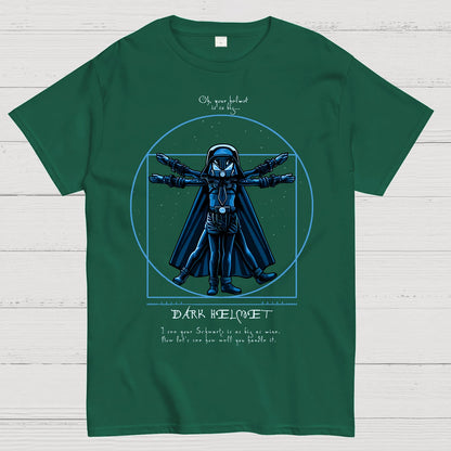 Vitruvian Helmet Geek T-Shirt