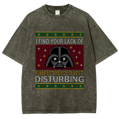 Lack of Christmas Spirit  Vintage Distressed T-shirt