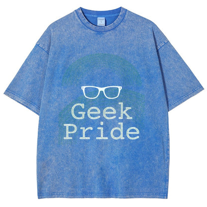 Geek Pried Vintage Distressed T-shirt
