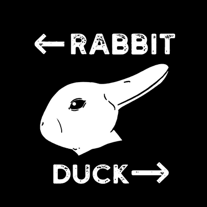 Wittgensteins Rabbit Duck Geeky T-Shirt