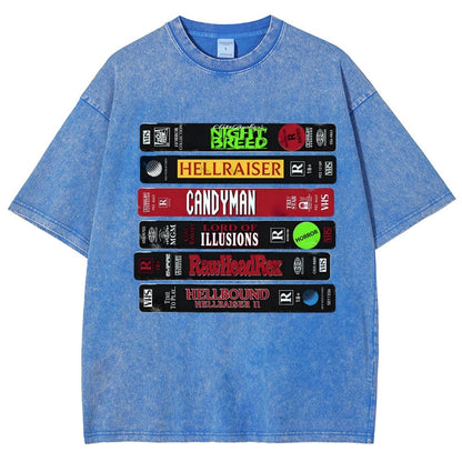 VHS Barker Vintage Distressed T-shirt