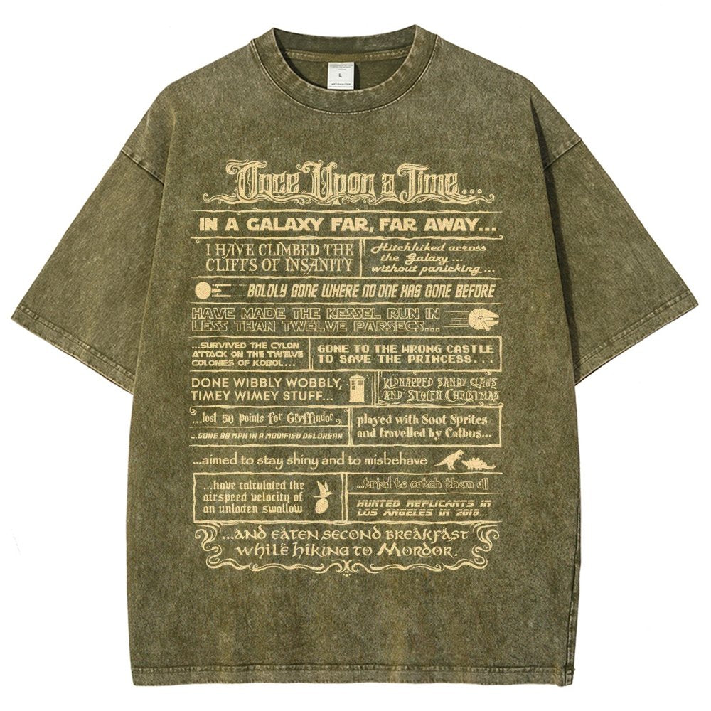 My Autobiography Vintage Distressed T-shirt