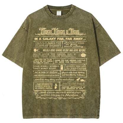 My Autobiography Vintage Distressed T-shirt
