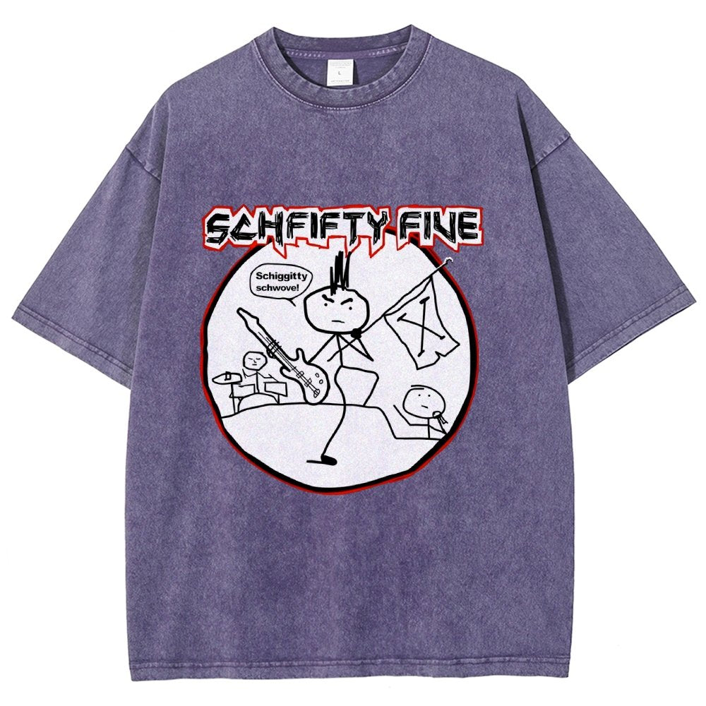 Schfifty Five Vintage Distressed T-shirt
