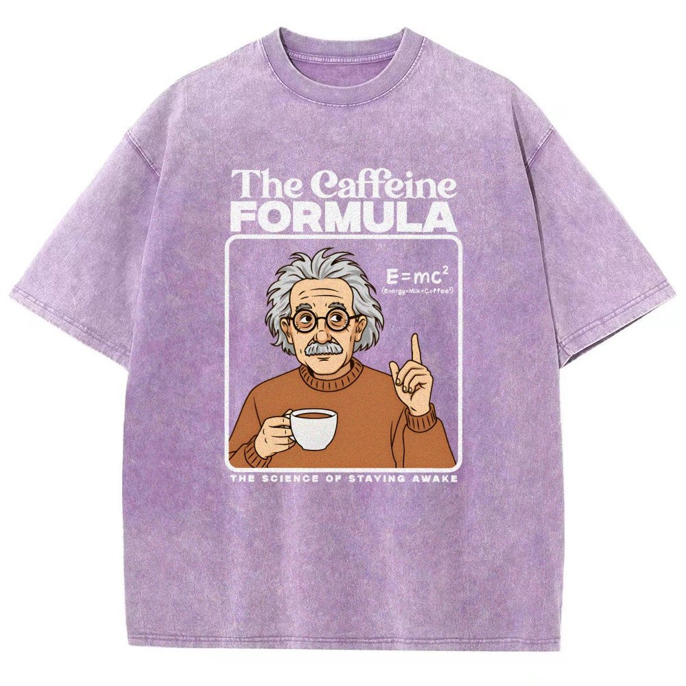 Caffeine Formula Vintage Distressed T-shirt