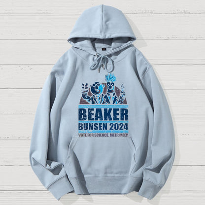 Vote For Science Geek Cotton Hoodie