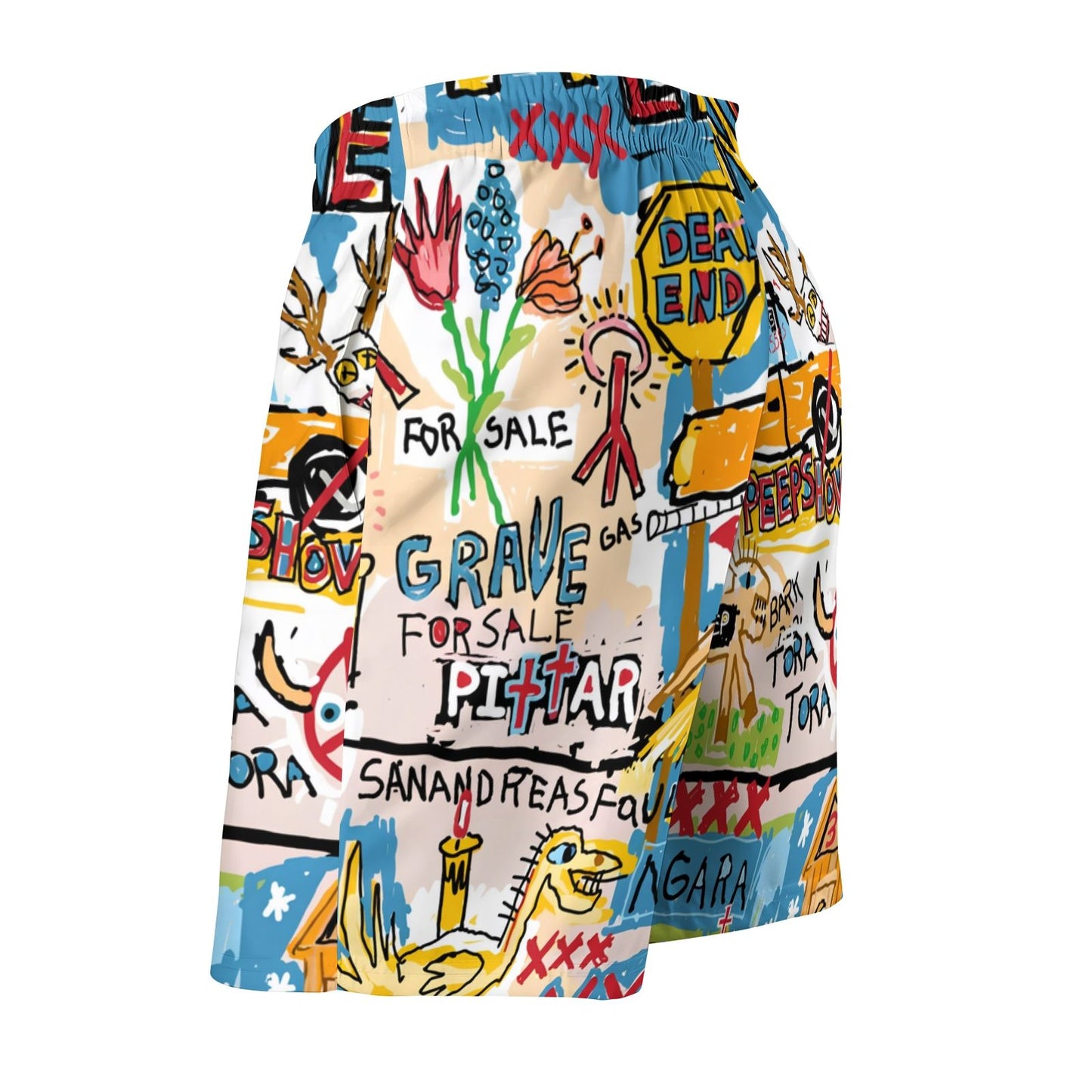 Vintage Graffiti Geek Shorts