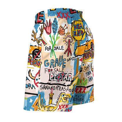 Vintage Graffiti Geek Shorts