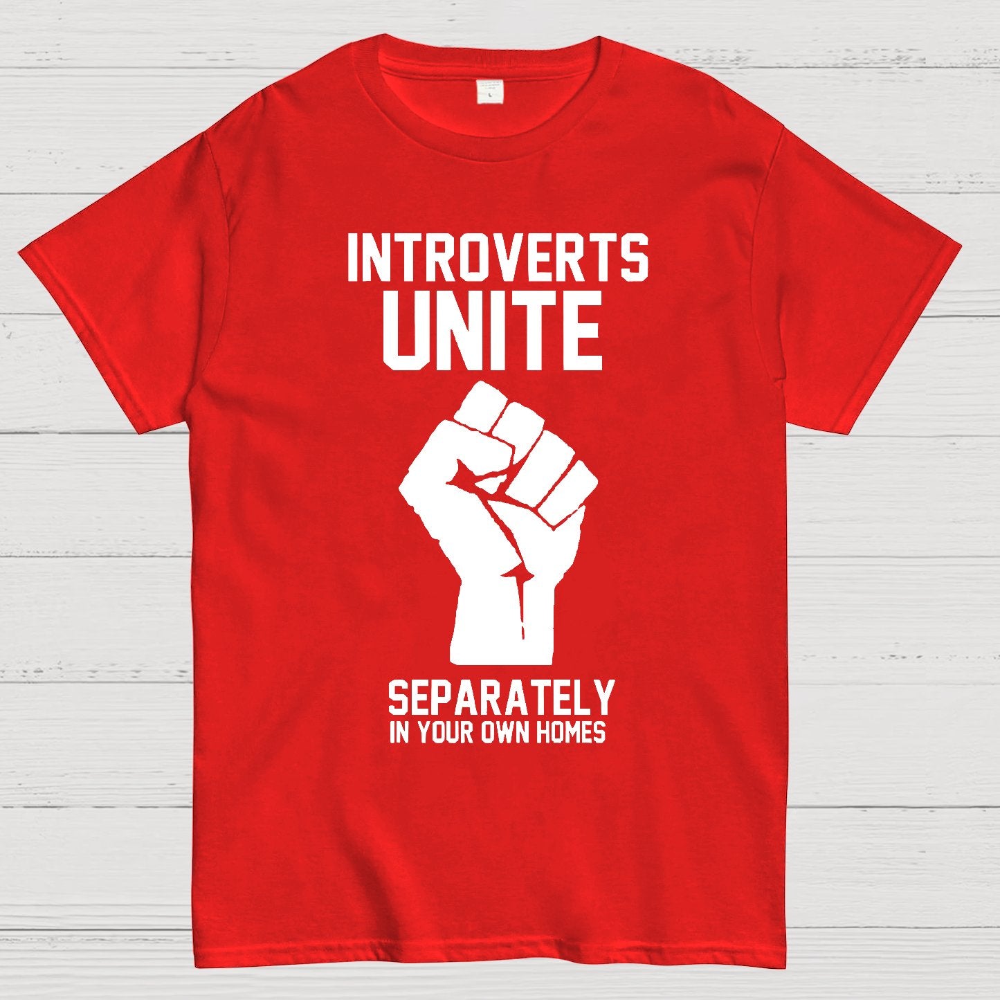 Introverts Unite Nerd Geek T-Shirt