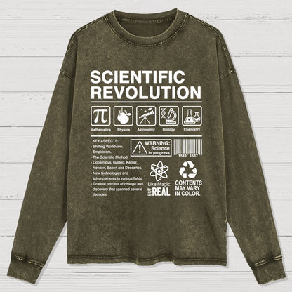 Scientific Revolution Washed Long Sleeve Tee