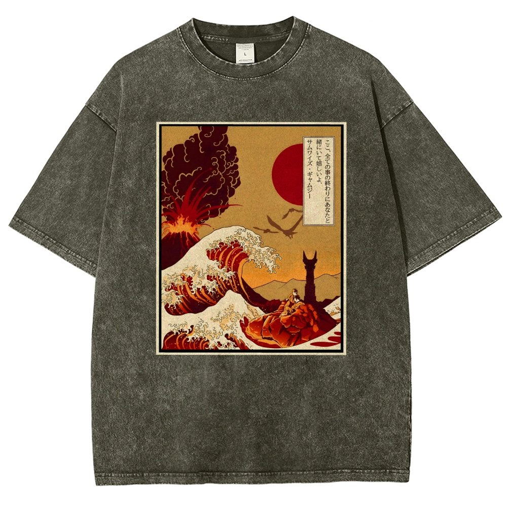 At The End Of All Things Vintage Distressed T-shirt