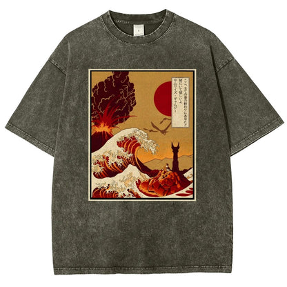 At The End Of All Things Vintage Distressed T-shirt