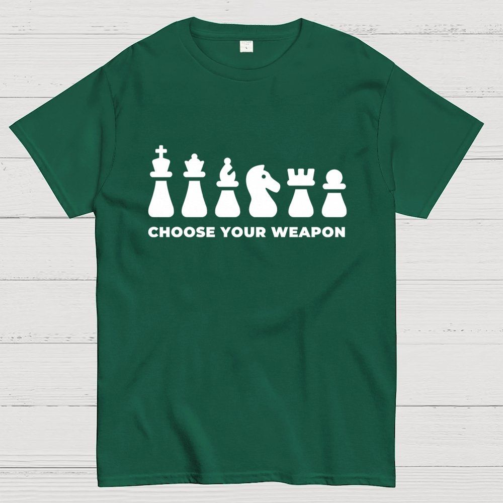 Choose Your Weapon Unisex Geek T-Shirt
