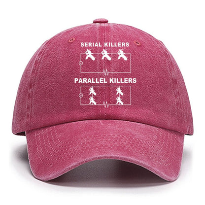 Serial Killers VS Parallel Killers Circuit Diagram Geek Science Cotton Hat