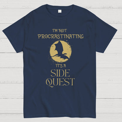 I'm Not Procrastinating I'm Doing Side Quests Geeky T-Shirt