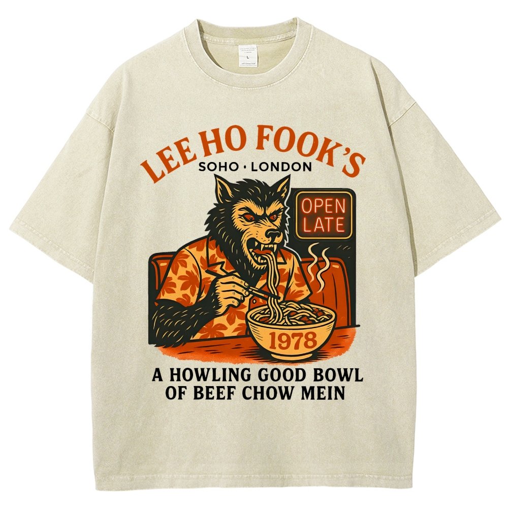 Mystery Town's 1978 Werewolf Vintage Distressed T-shirt