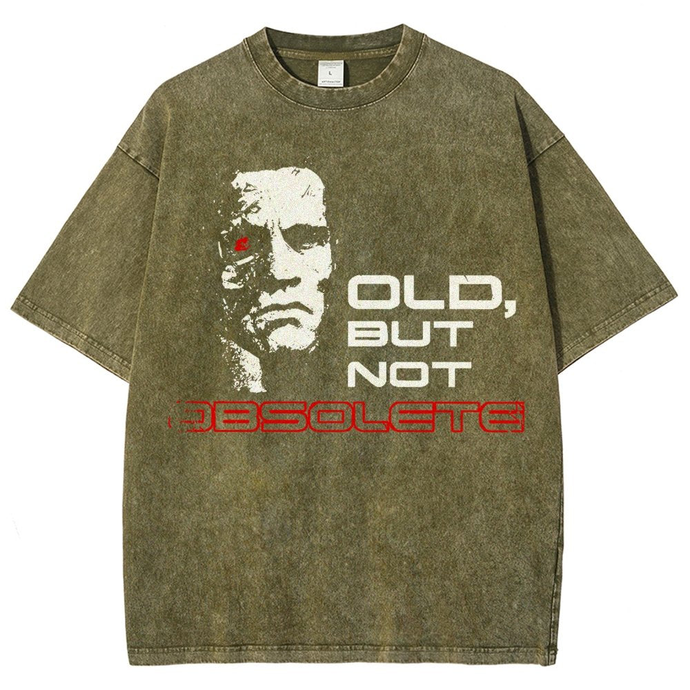 Old But Not Obsolete Vintage Distressed T-shirt