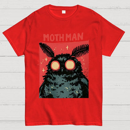 Cryptid Mothman Unisex Geek T-Shirt