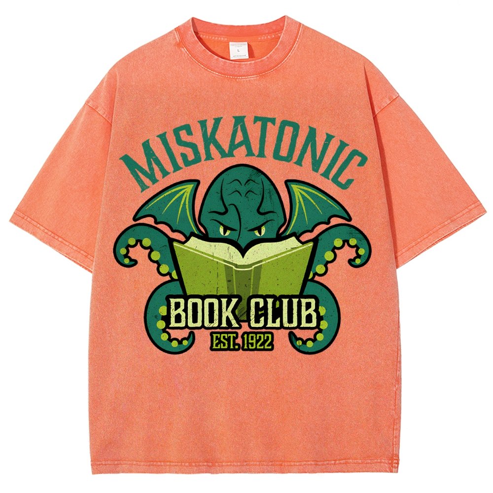 Mystic Book Club Vintage Distressed T-shirt