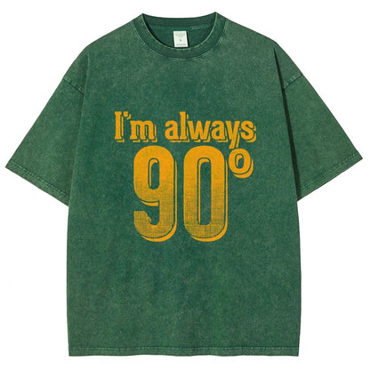I'm Always Right Math Vintage Distressed T-shirt