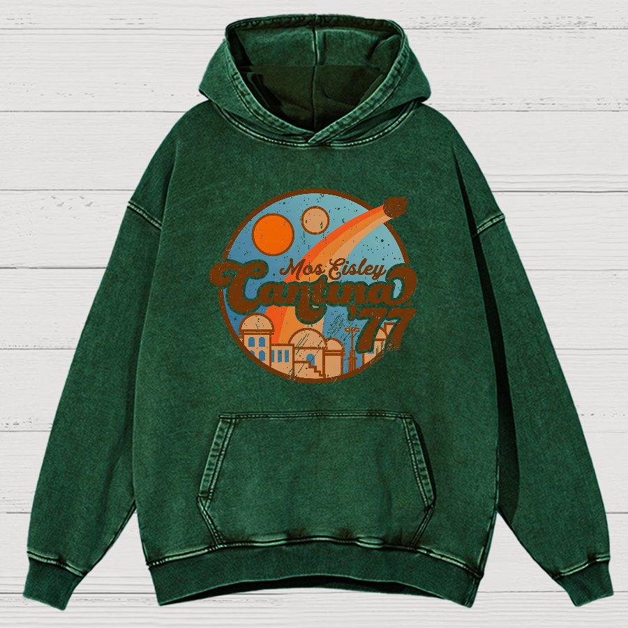 Vintage Hangout 77 Vintage Distressed Hoodie