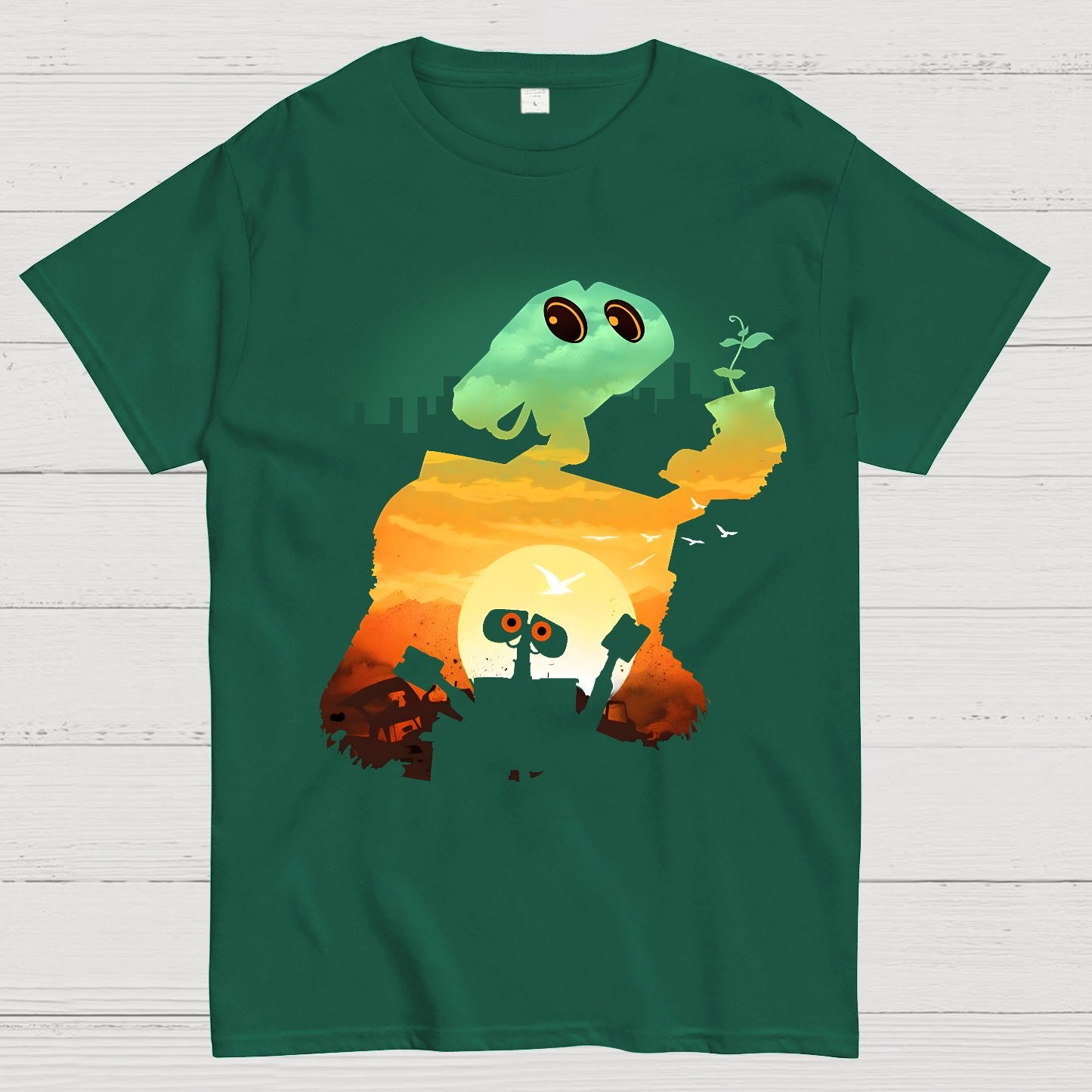 Wasteland Sunset Geek T-Shirt