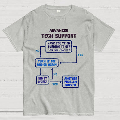 Turn It Off And On Again Geek T-Shirt