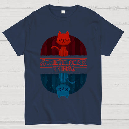 Schrödinger Things. A Perfect Geeky T-Shirt