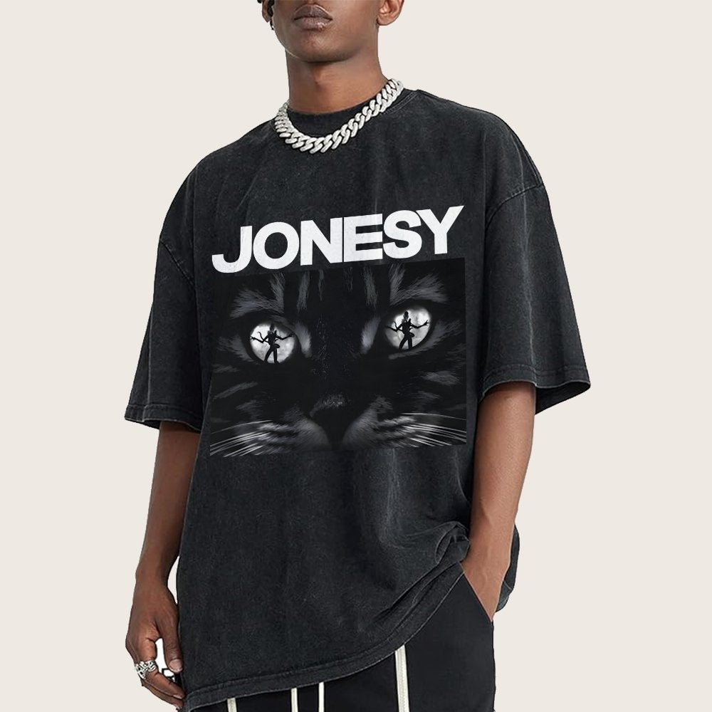 Jonesy The Space Cat Vintage Distressed T-shirt