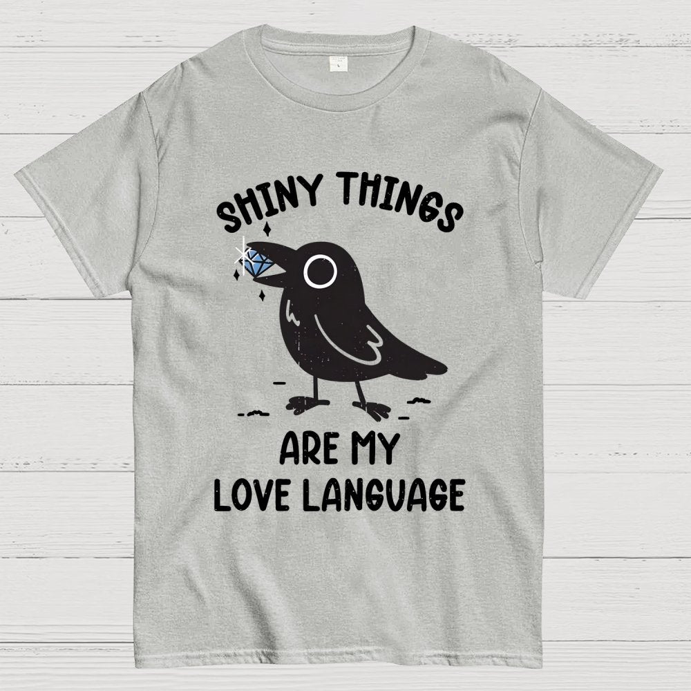 Crow Love Shiny Geek T-Shirt