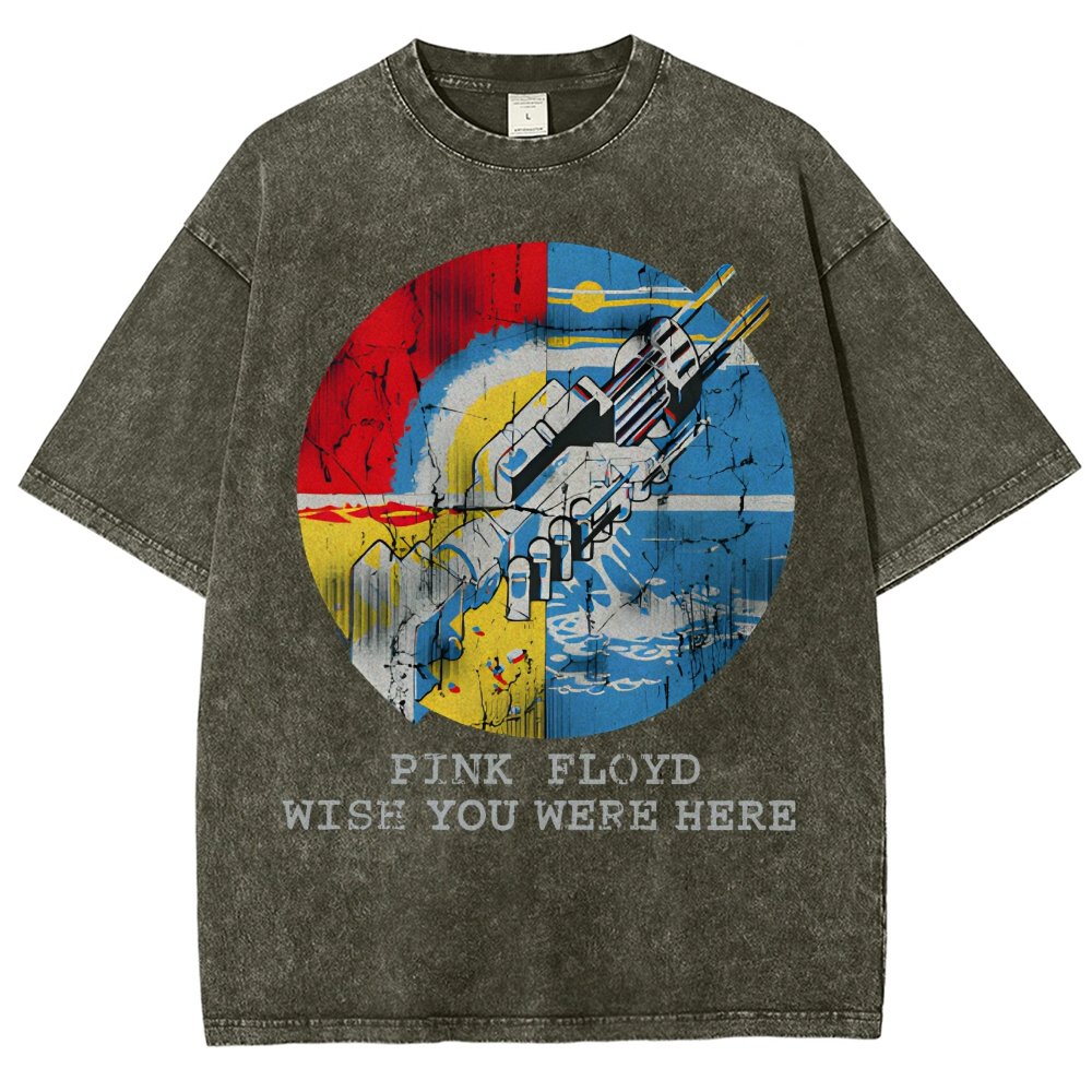 Welcome to the Machine A User Manual for Reality Vintage Distressed T-shirt