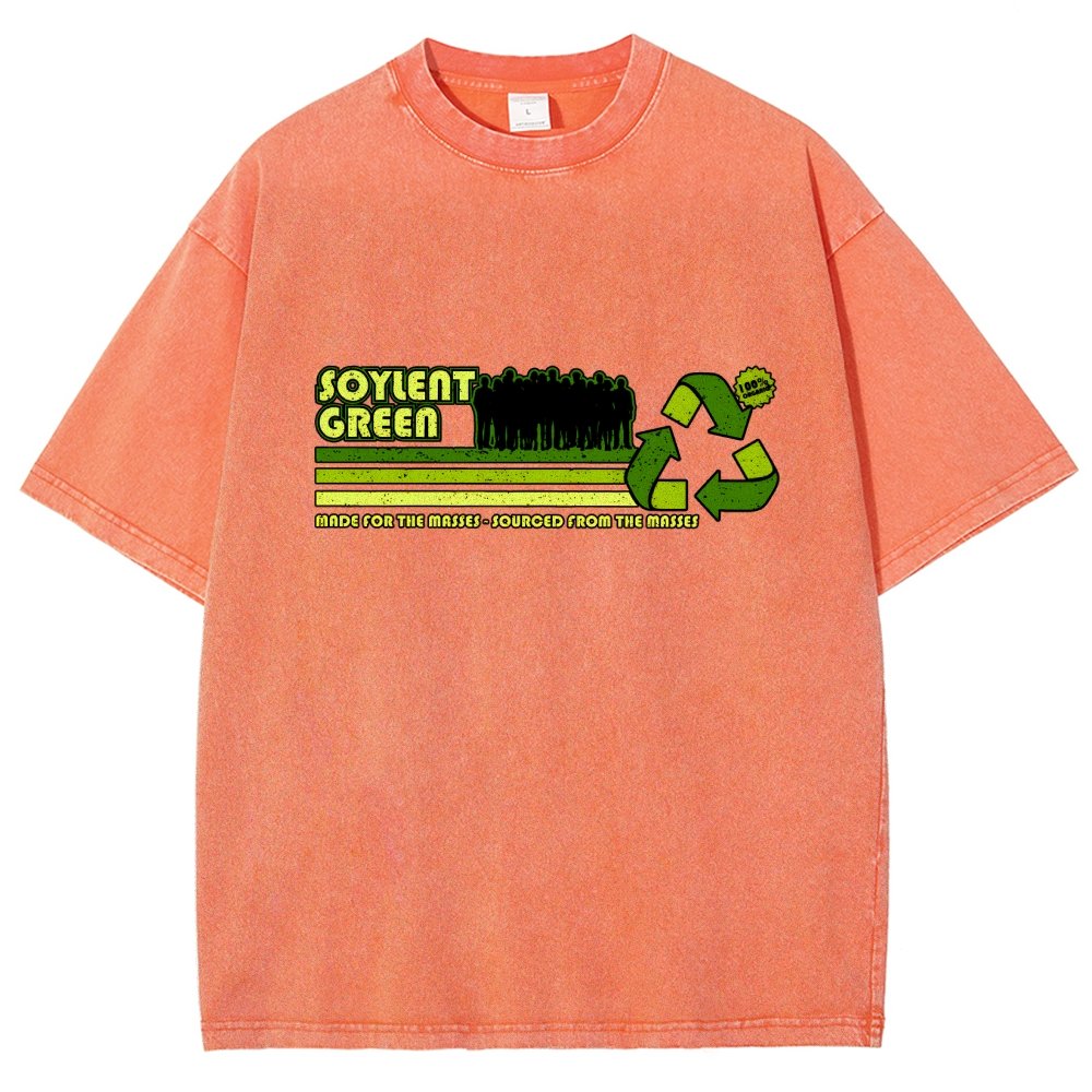 100 Percent Organic People Vintage Distressed T-shirt