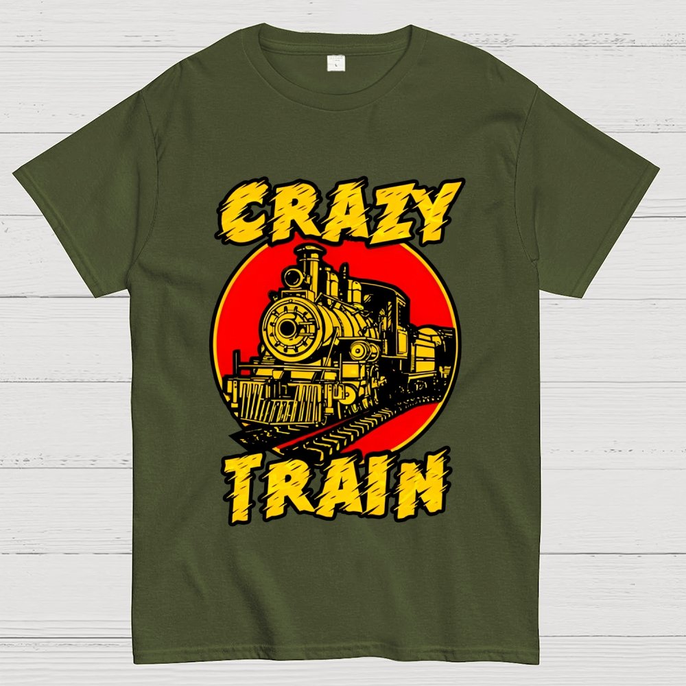 Crazy Train Unisex Geek T-Shirt